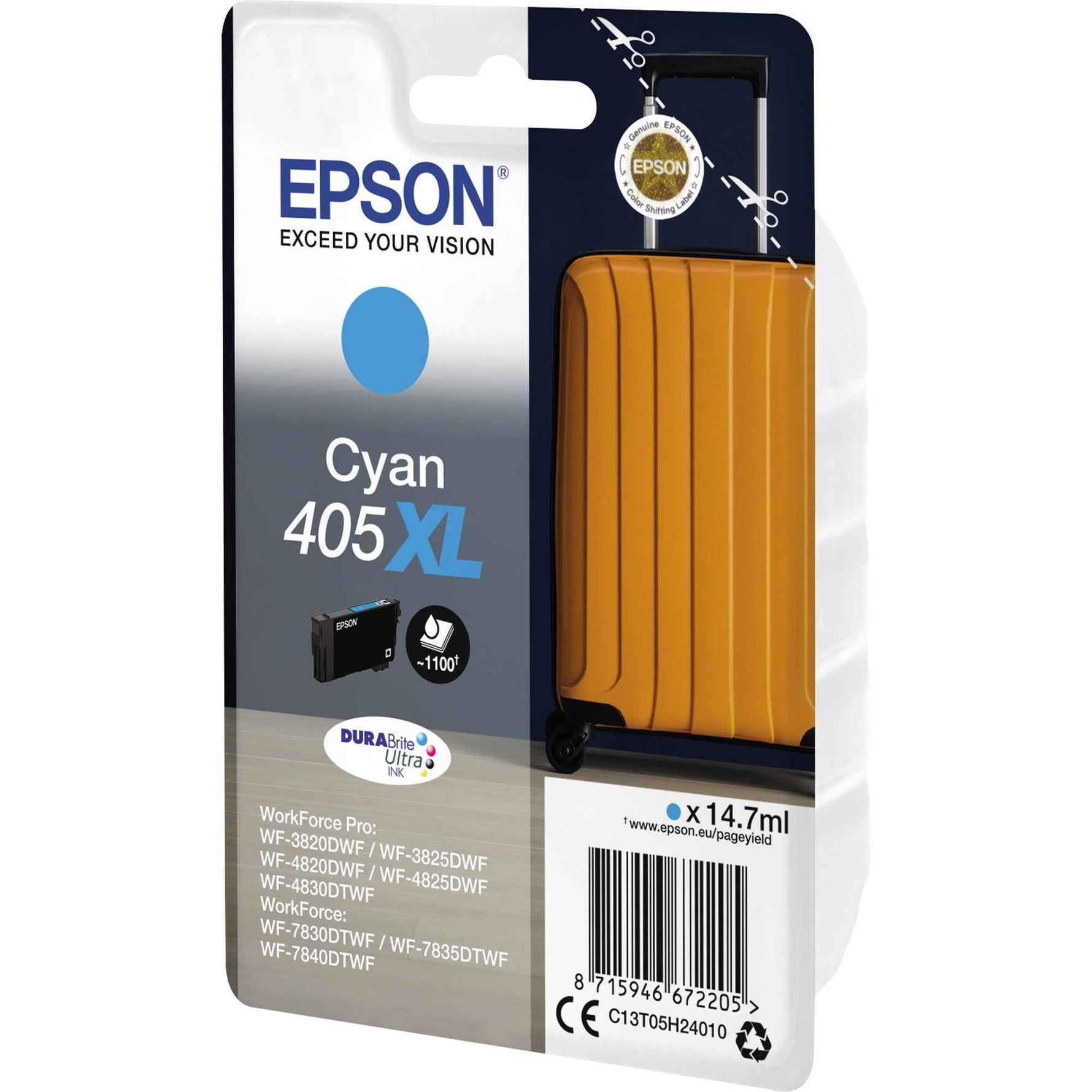 Epson Tintenpatrone 405XL cyan