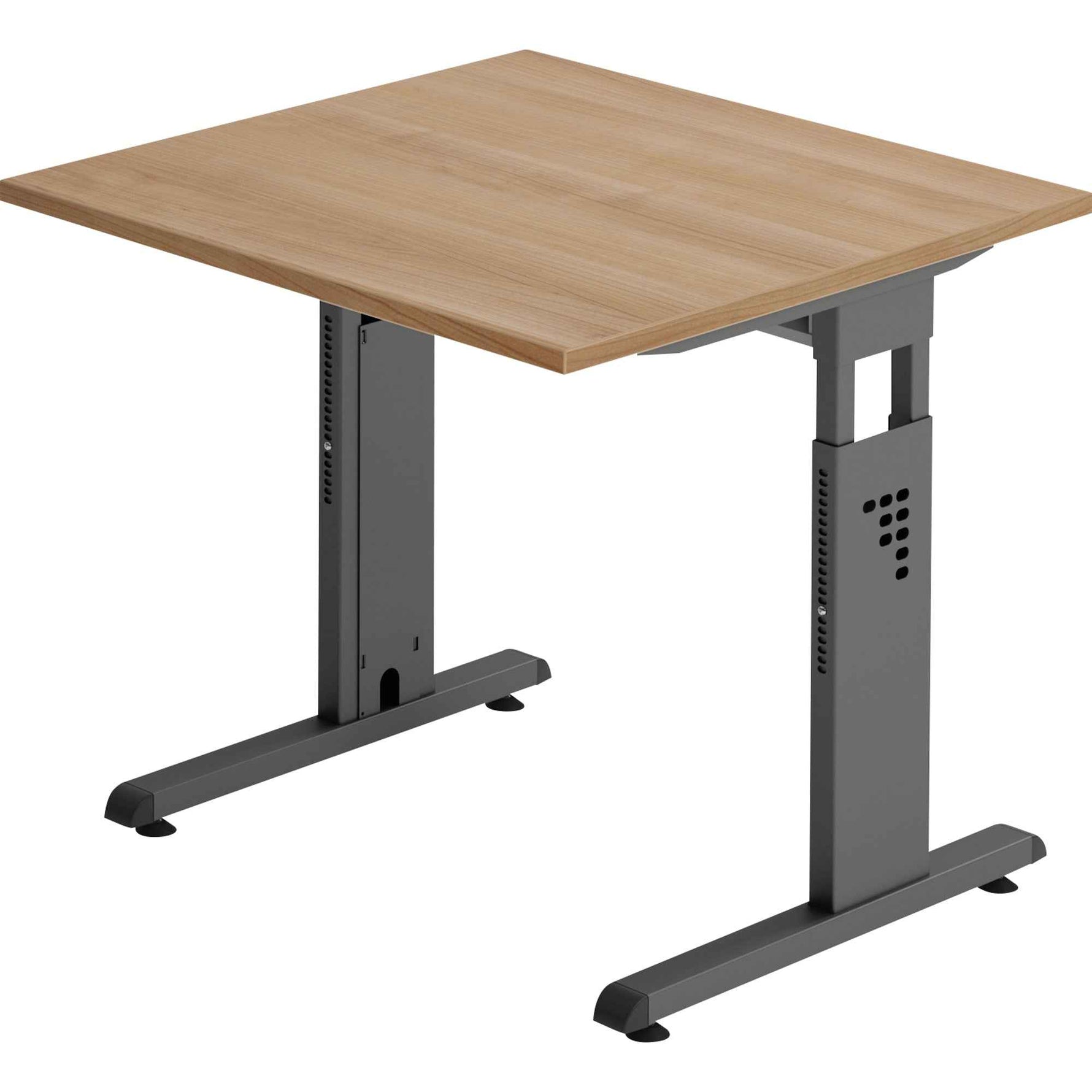 Hammerbacher Schreibtisch O-Serie 800 x 650-850 x 800 mm (B x H x T)