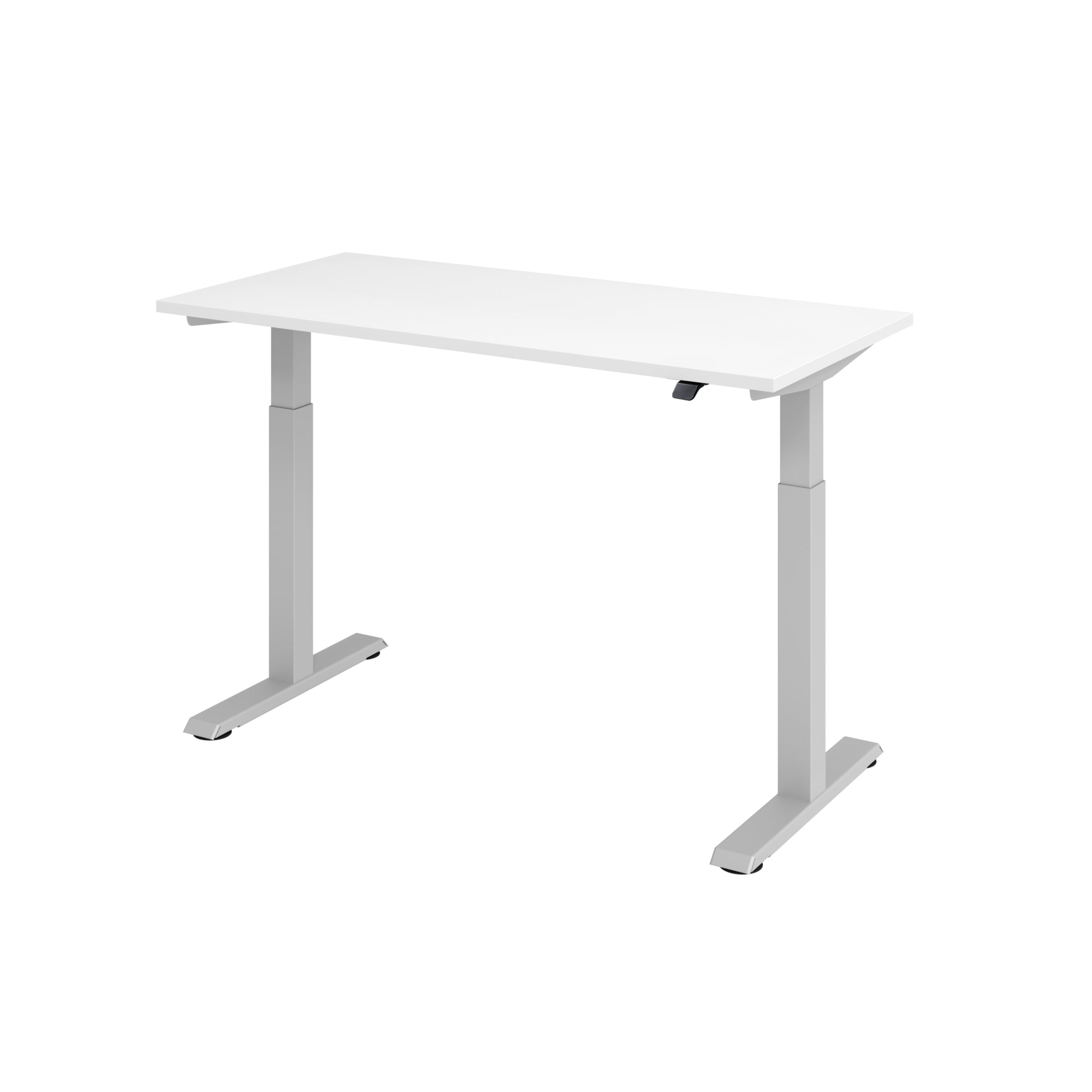Hammerbacher Schreibtisch Mini 1.400 x 710-1.200 x 672 mm (B x H x T)