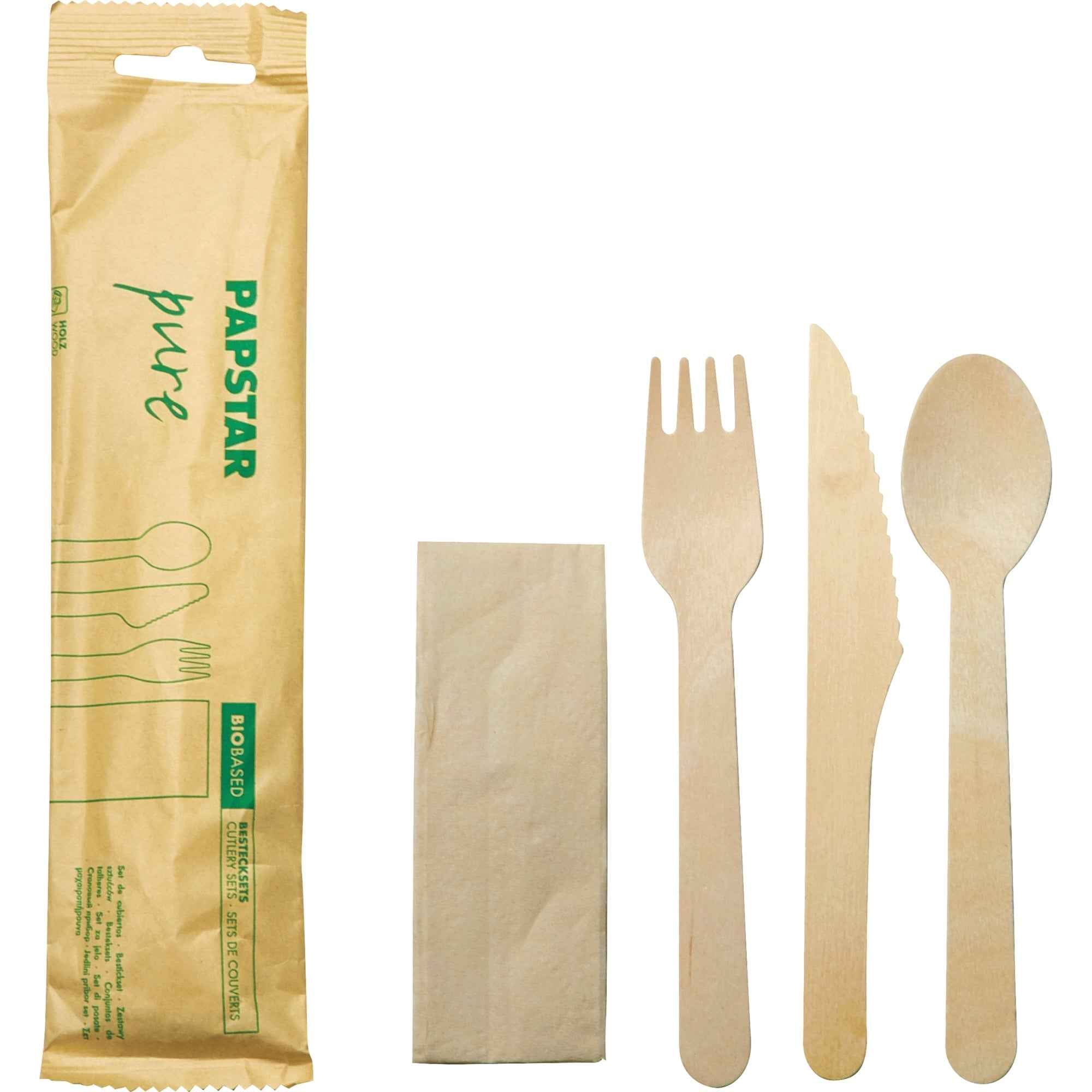 PAPSTAR Besteckgarnitur pure