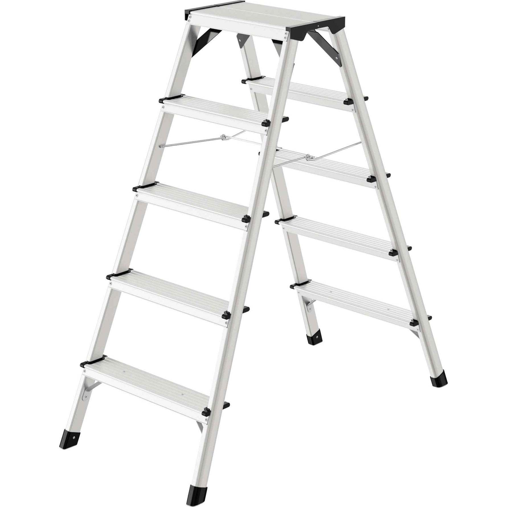 Hailo Stehleiter D60 Standardline max. Arbeitshöhe 2,65 m