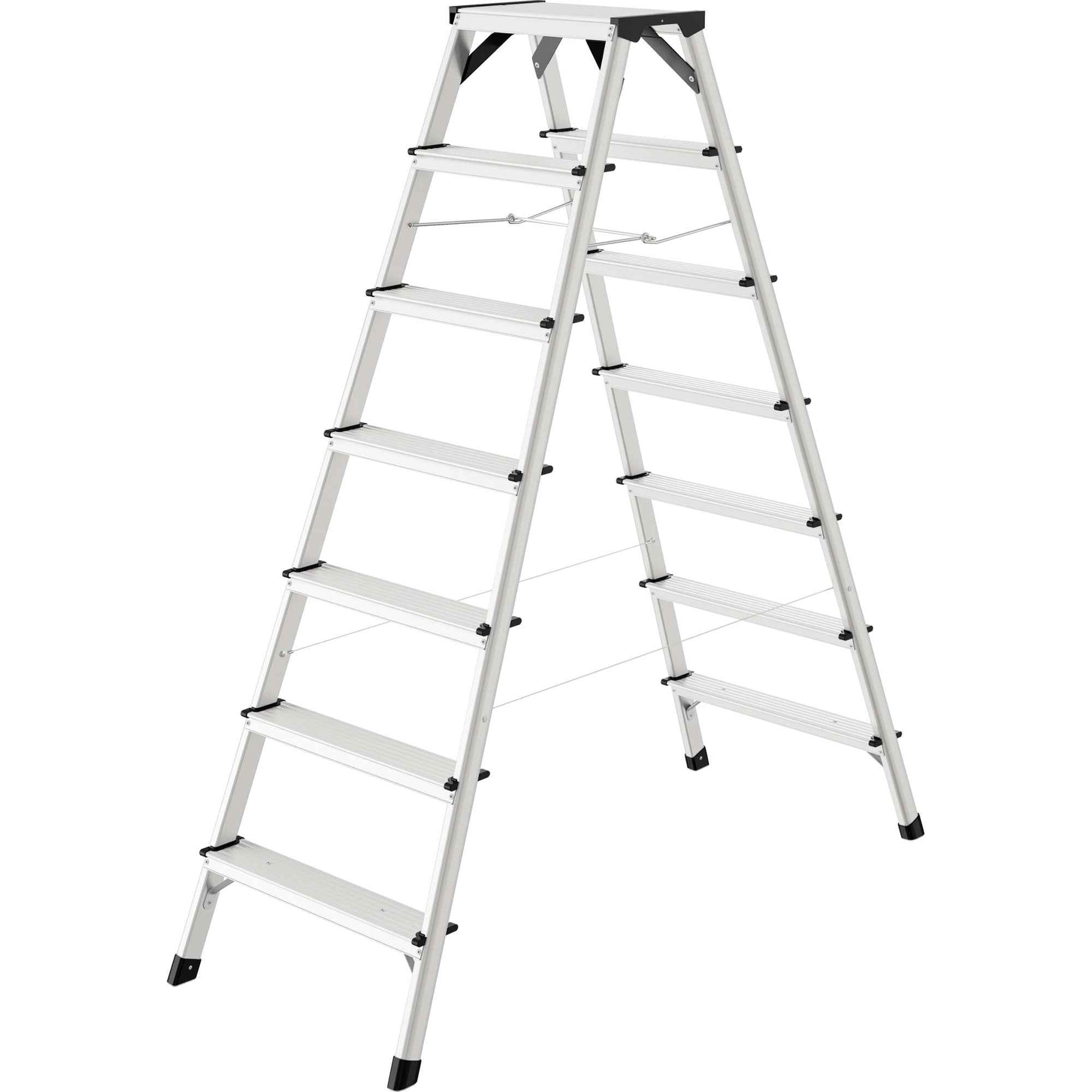 Hailo Stehleiter D60 Standardline max. Arbeitshöhe 3,09 m