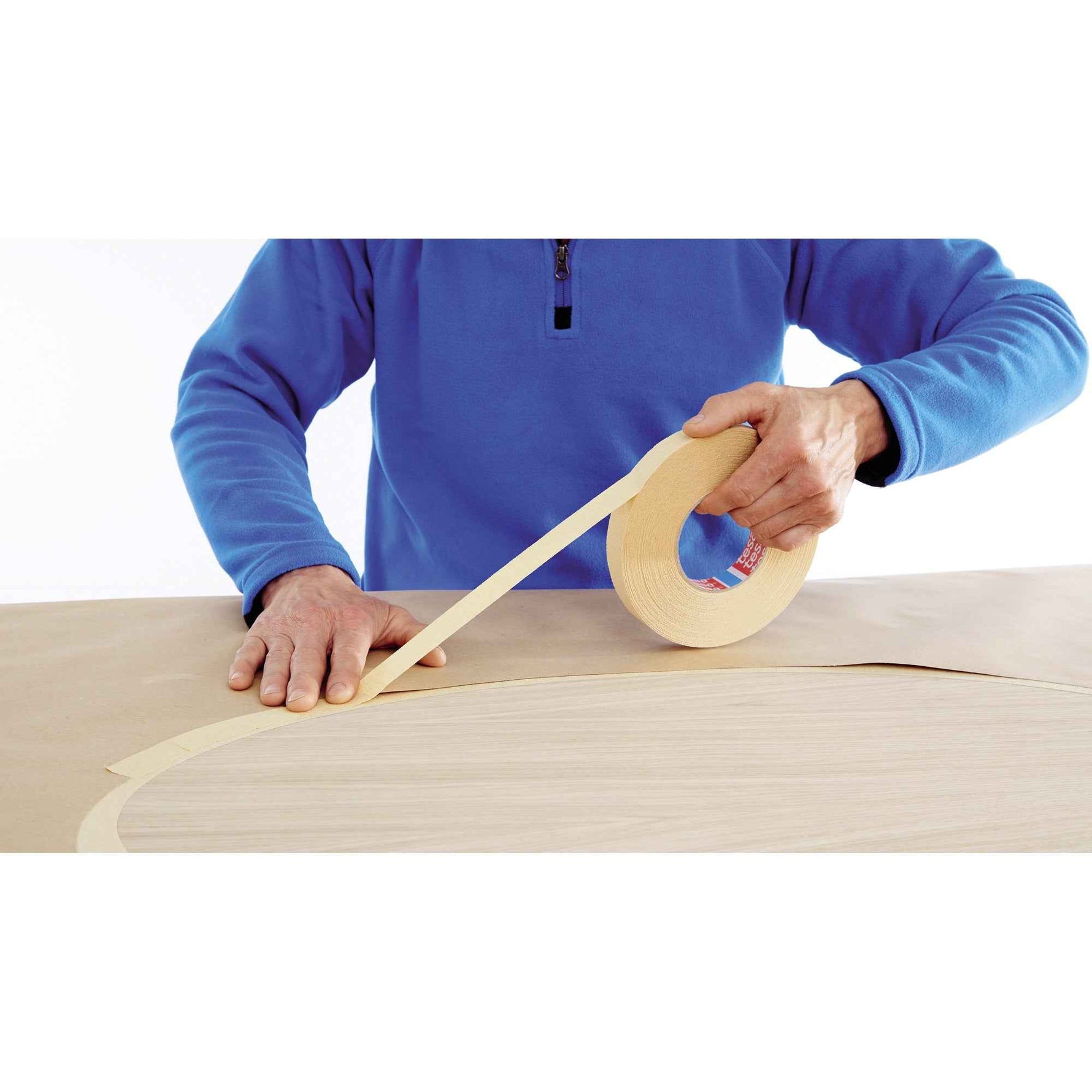 tesa® Kreppband tesakrepp® Kurvenabdeckband