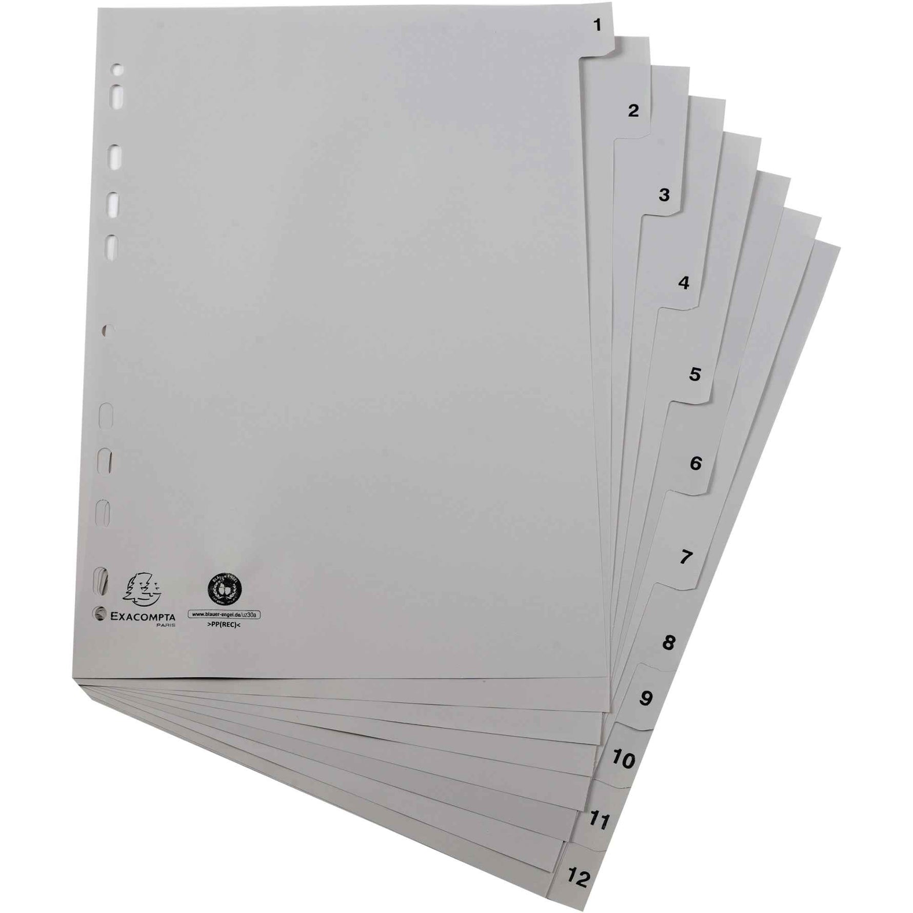 Exacompta Zahlenregister Forever® DIN A4 1-12
