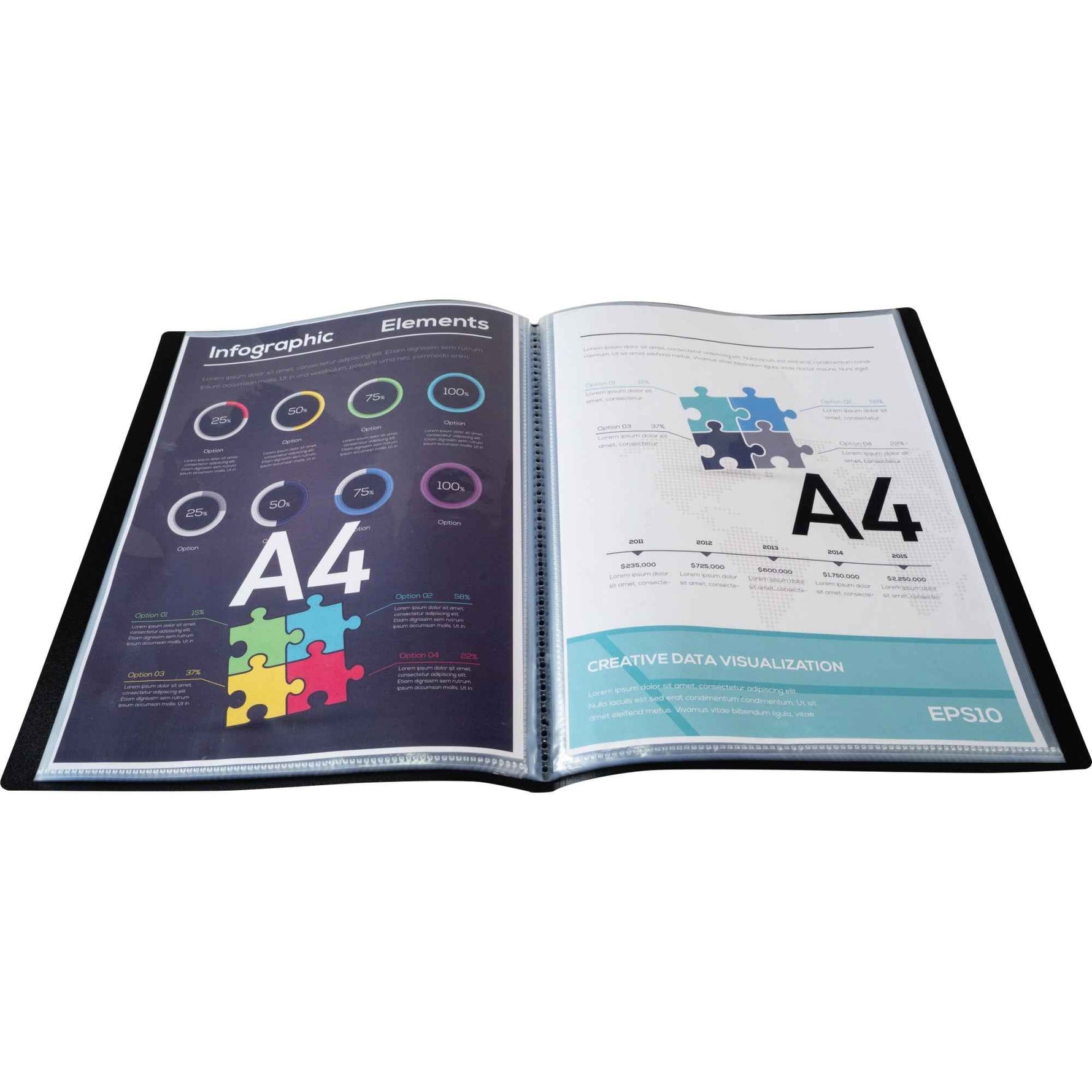 Exacompta Sichtbuch Opak