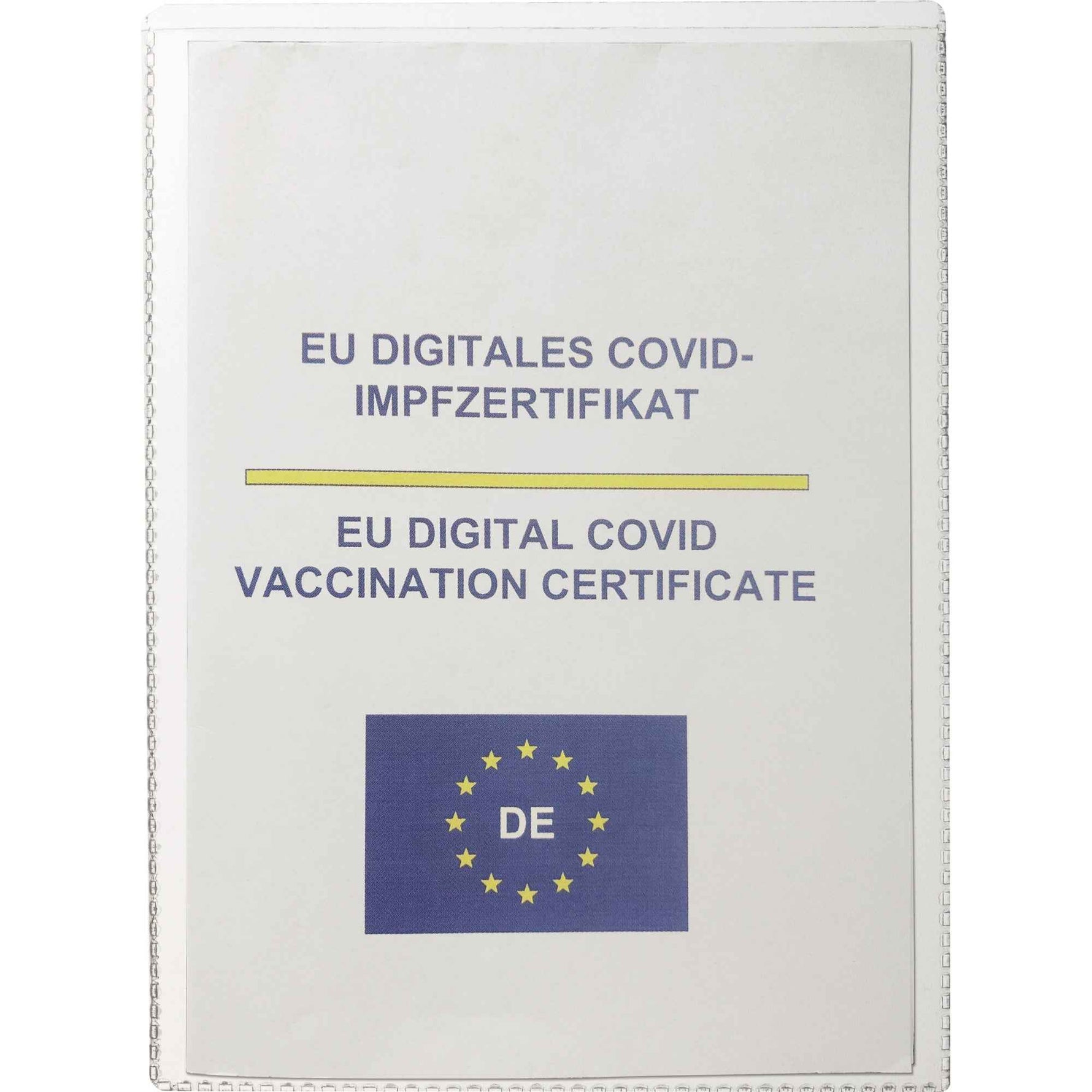 DURABLE Ausweishülle 105 x 148 mm (B x H) oben offen