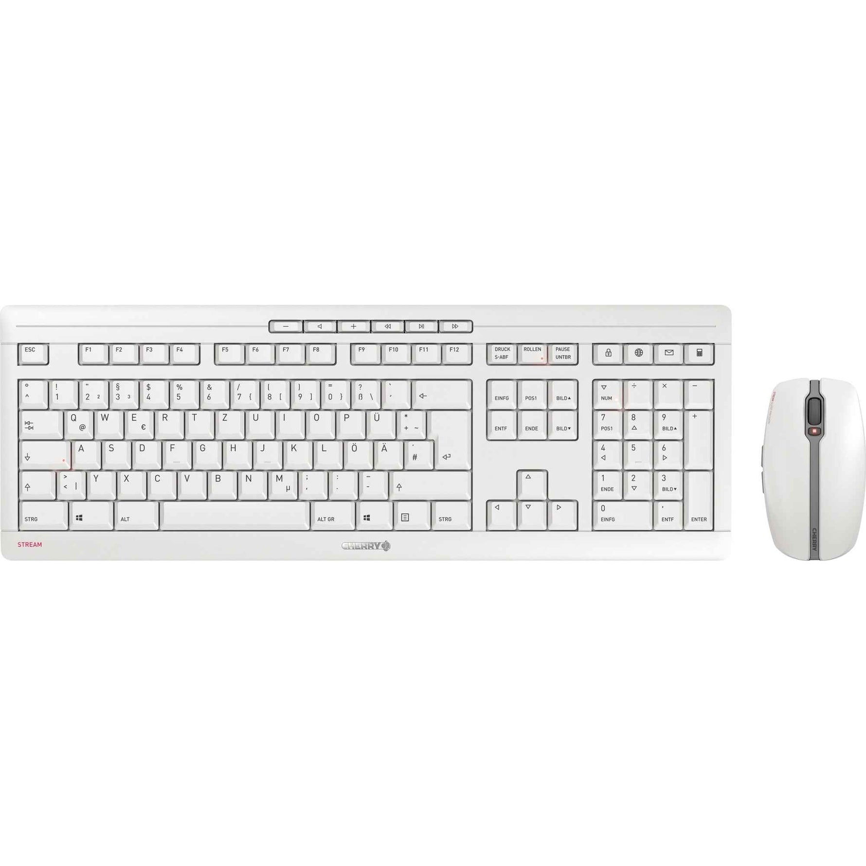 CHERRY Tastatur-Maus-Set STREAM DESKTOP