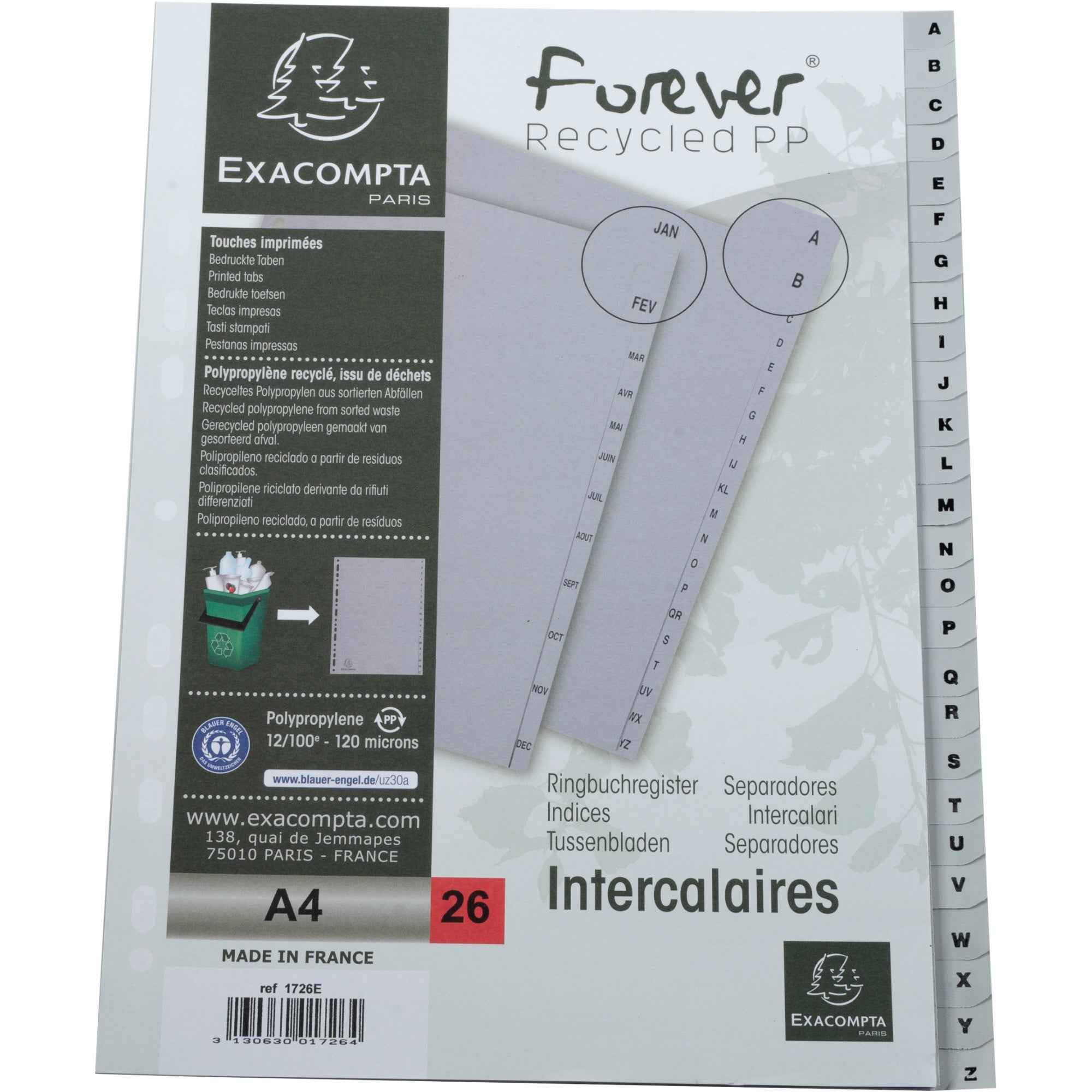 Exacompta A-Z Register Forever® DIN A4