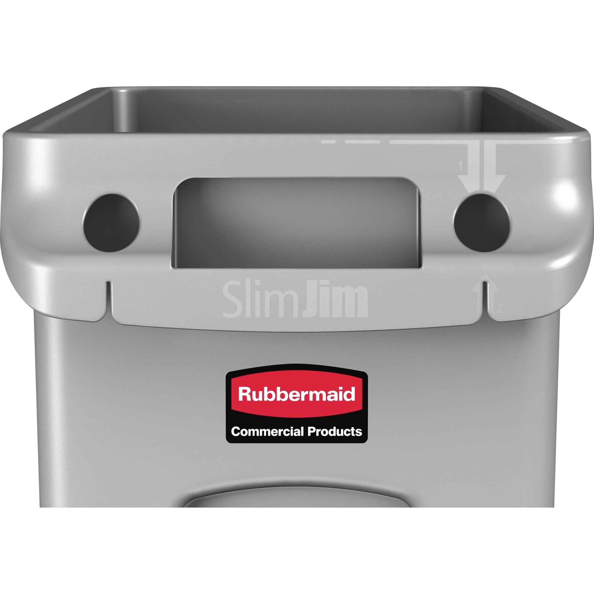 Rubbermaid Abfalleimer Slim Jim® 60 l