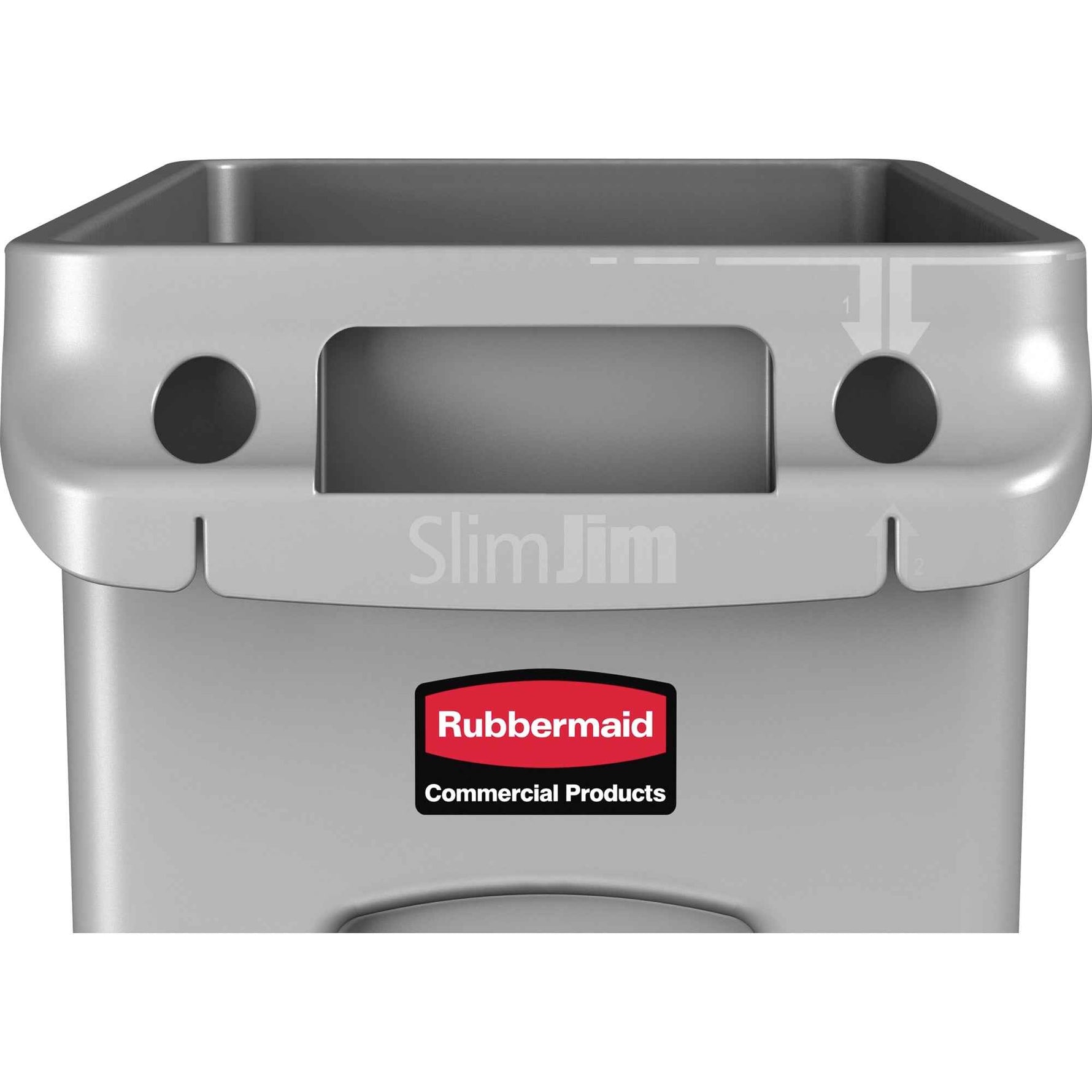 Rubbermaid Abfalleimer Slim Jim® 60 l