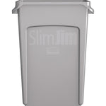 Rubbermaid Abfalleimer Slim Jim® 60 l - Wiepa Bürofachpartner