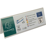 Exacompta Tischnamensschild Office Exacryl DIN A5 quer