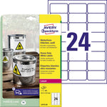 Avery Zweckform Folienetikett 63,5 x 33,9 mm (B x H)