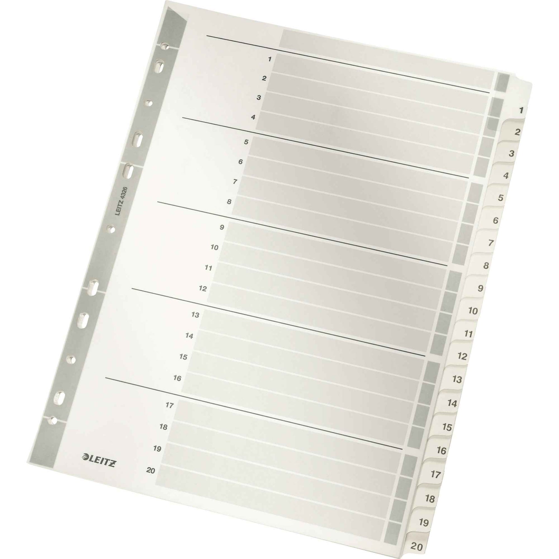 Leitz Zahlenregister