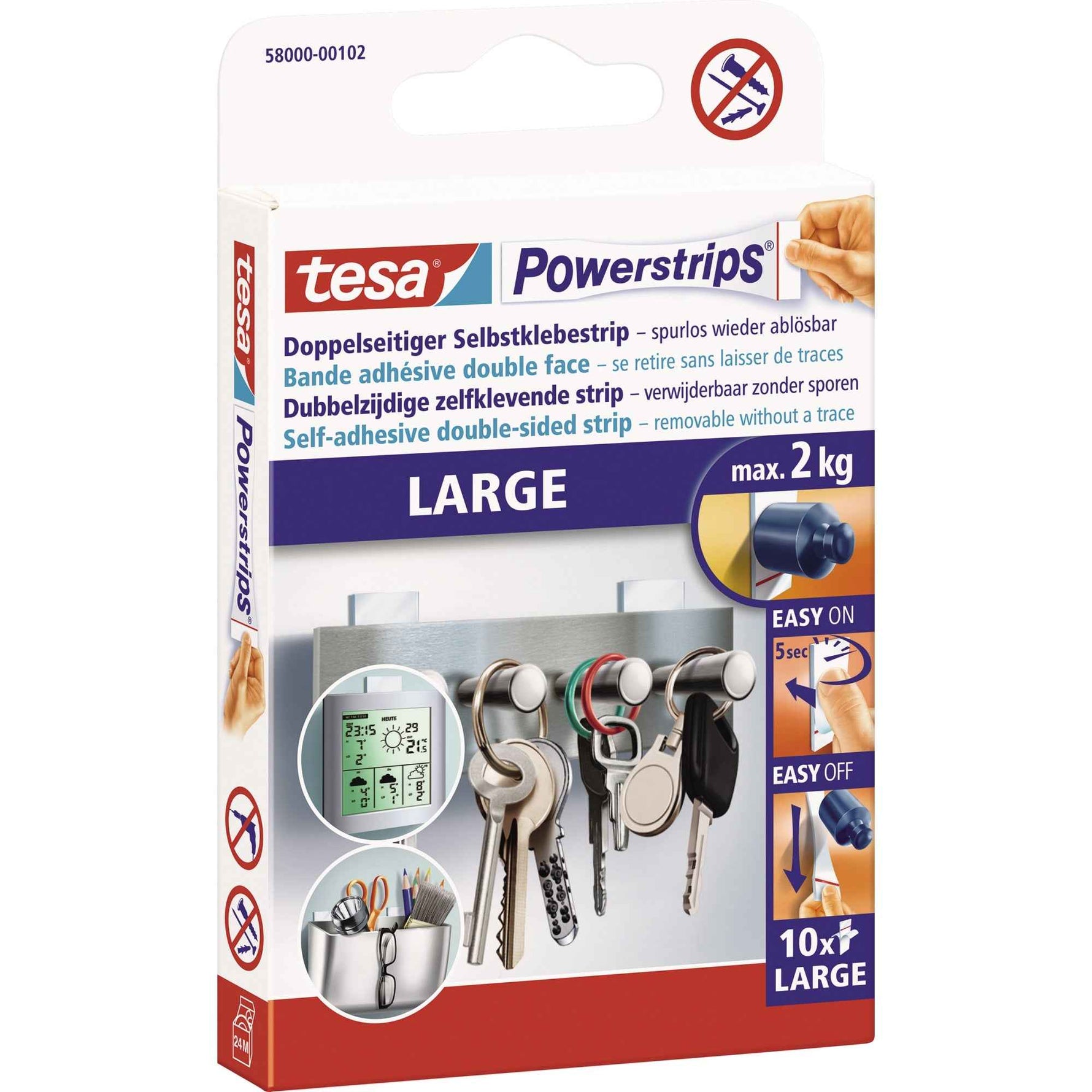 tesa® Klebepad Powerstrips® Large