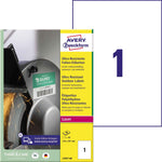Avery Zweckform Folienetikett 210 x 297 mm (B x H)