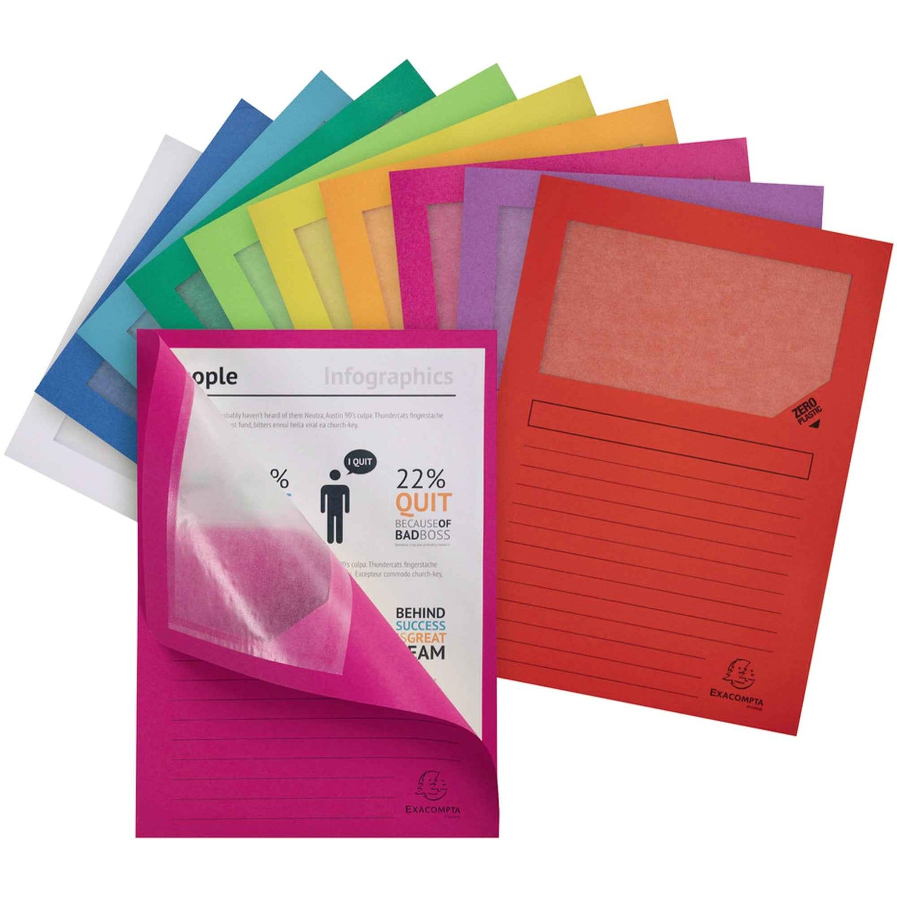 Exacompta Sichtmappe Forever® 100 St./Pack.