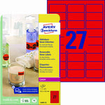 Avery Zweckform Neonetikett 63,5 x 29,6 mm (B x H)