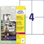 Avery Zweckform Folienetikett 105 x 148 mm (B x H)
