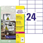 Avery Zweckform Folienetikett 70 x 37 mm (B x H)
