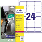 Avery Zweckform Folienetikett 63,5 x 33,9 mm (B x H)