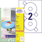 Avery Zweckform CD/DVD Etikett 117 mm 100 Bl./Pack.