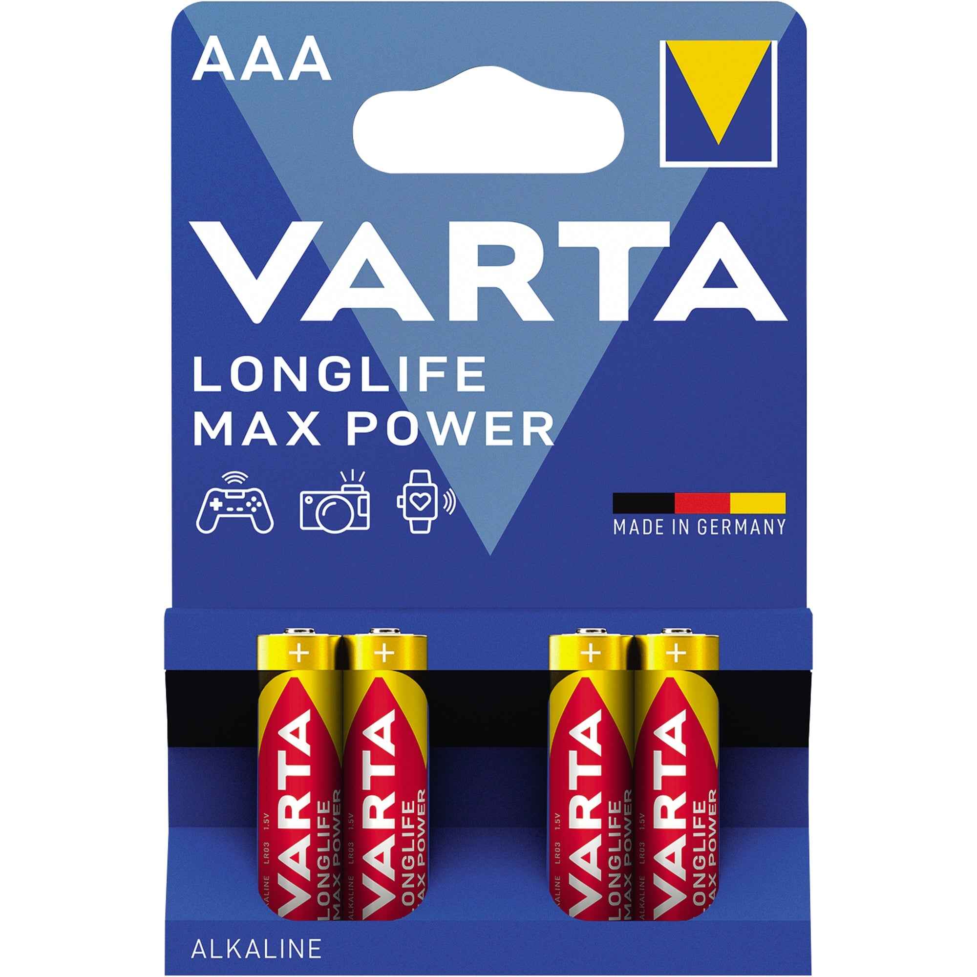 Varta Batterie Longlife Max Power AAA/Micro