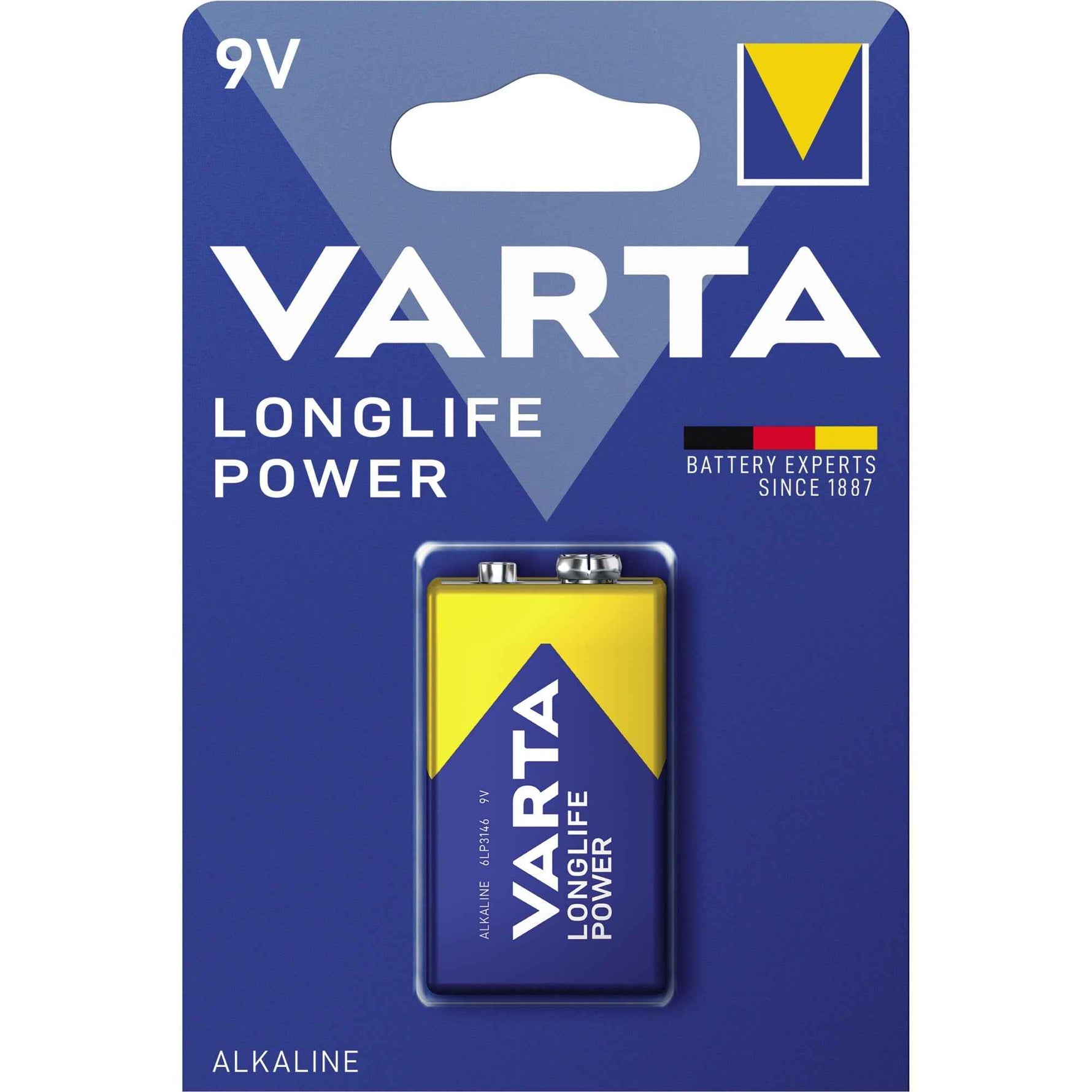 Varta Batterie Longlife Power E-Block 580 mAh