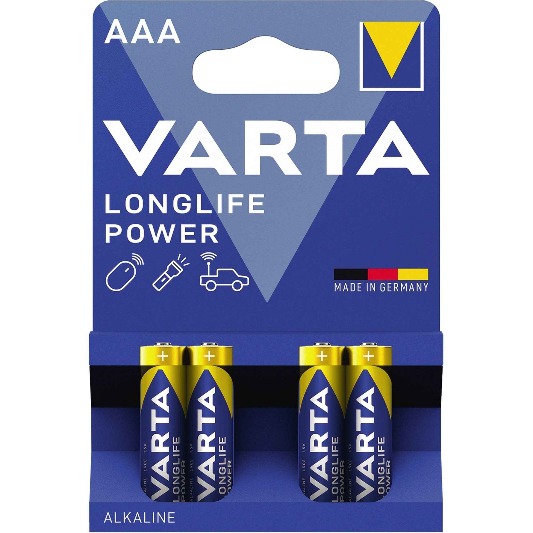 Varta Batterie Longlife Power AAA/Micro 1.270 mAh 4 St./Pack.