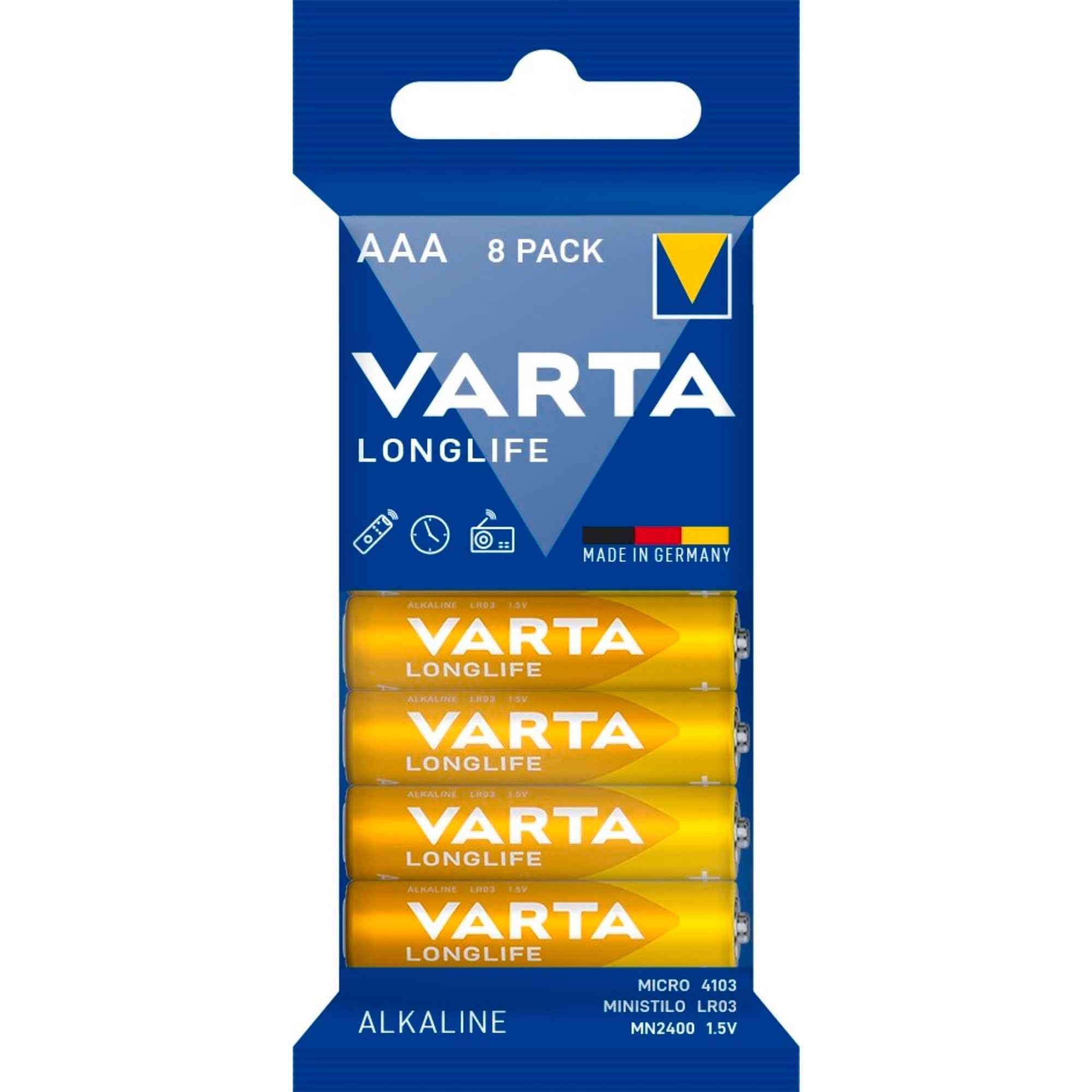 Varta Batterie Longlife AAA/Micro