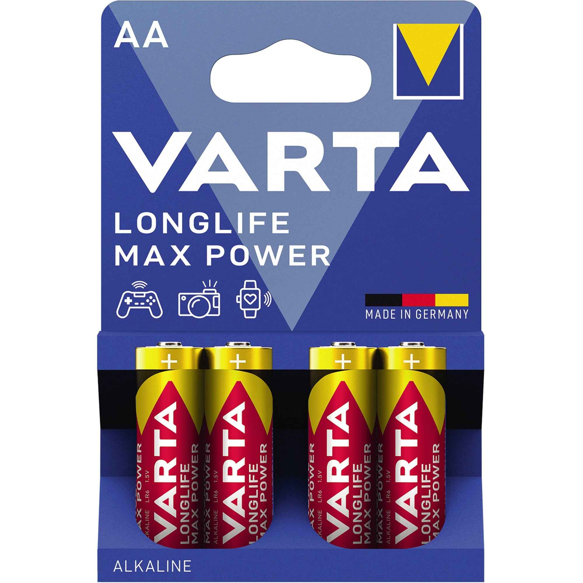 Varta Batterie Longlife Max Power AA/Mignon