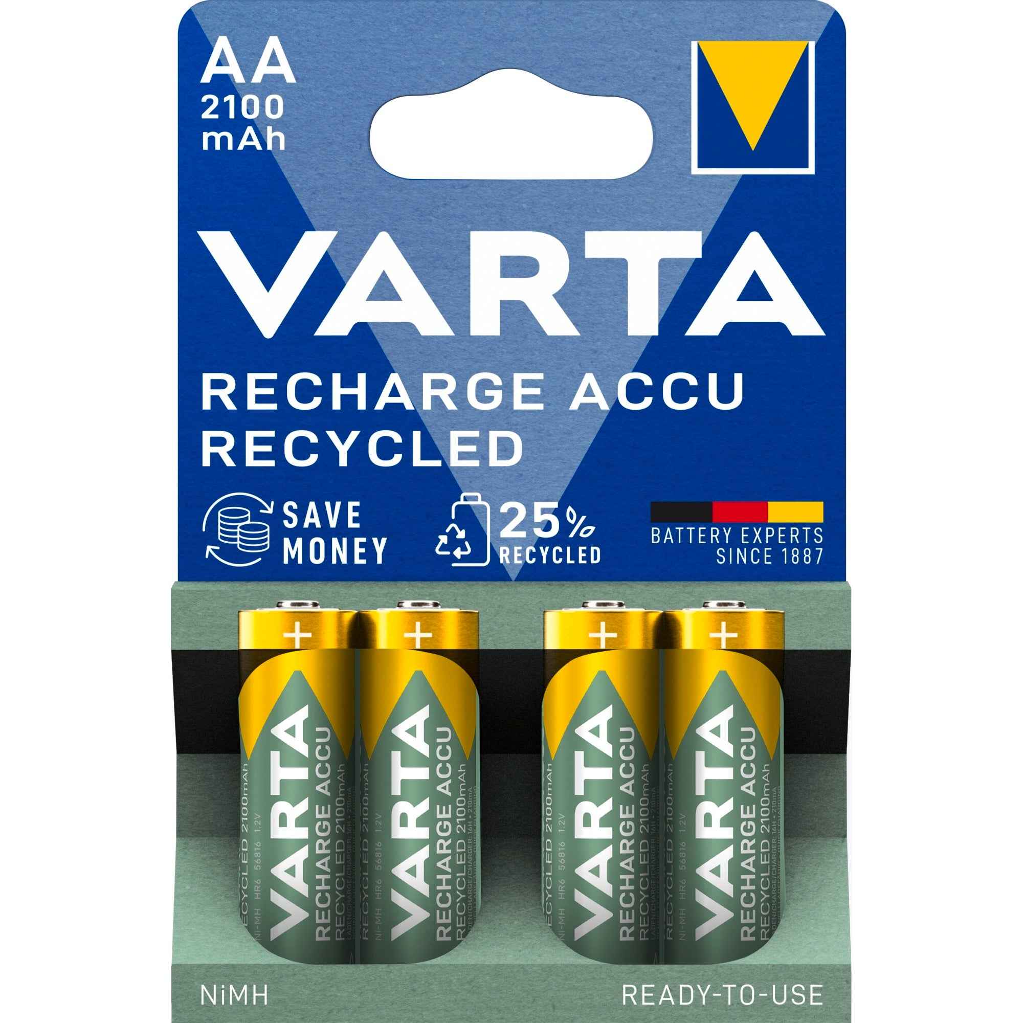 Varta Akku Recycled AA/Mignon