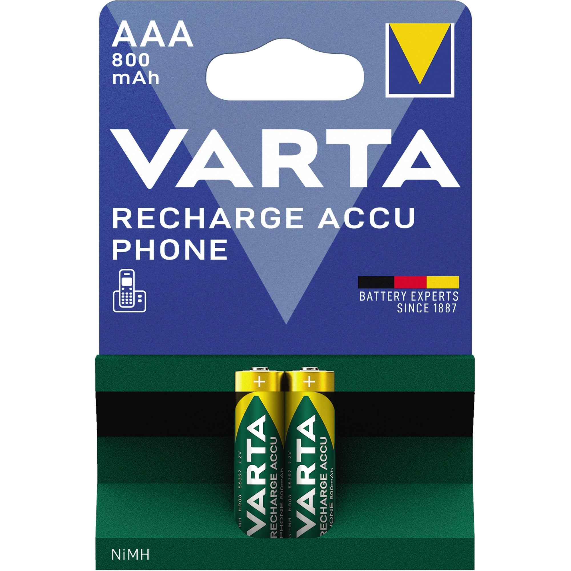 Varta Akku Recharge Accu Phone AAA/Micro