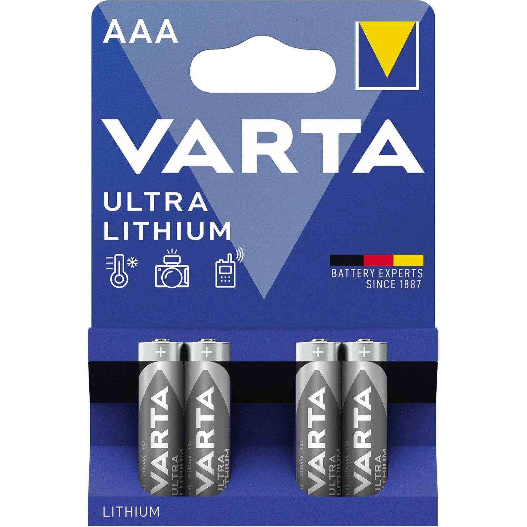 Varta Batterie Ultra Lithium AAA/Micro