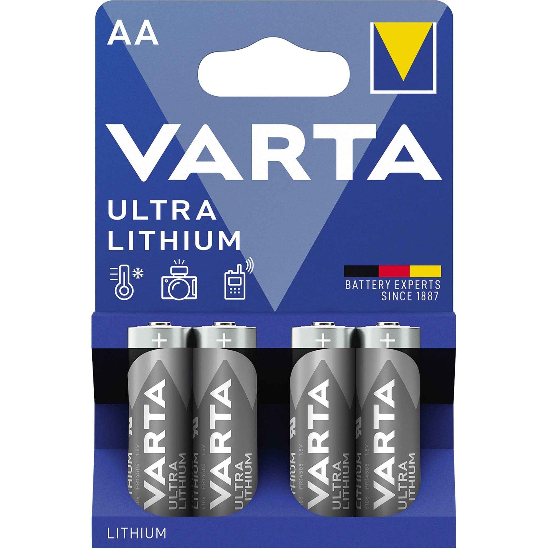 Varta Batterie Ultra Lithium AA/Mignon