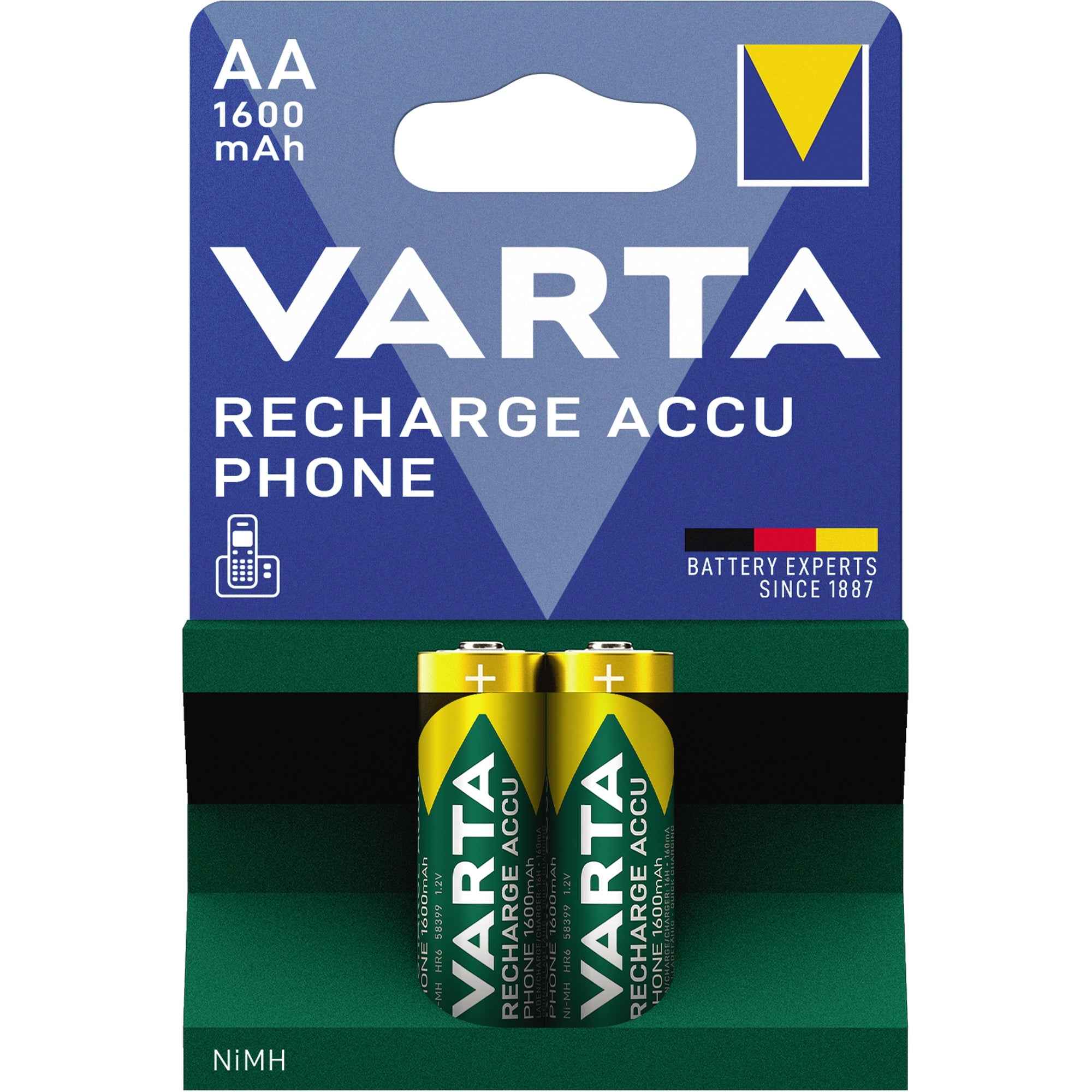 Varta Akku Recharge Accu Phone AA/Mignon