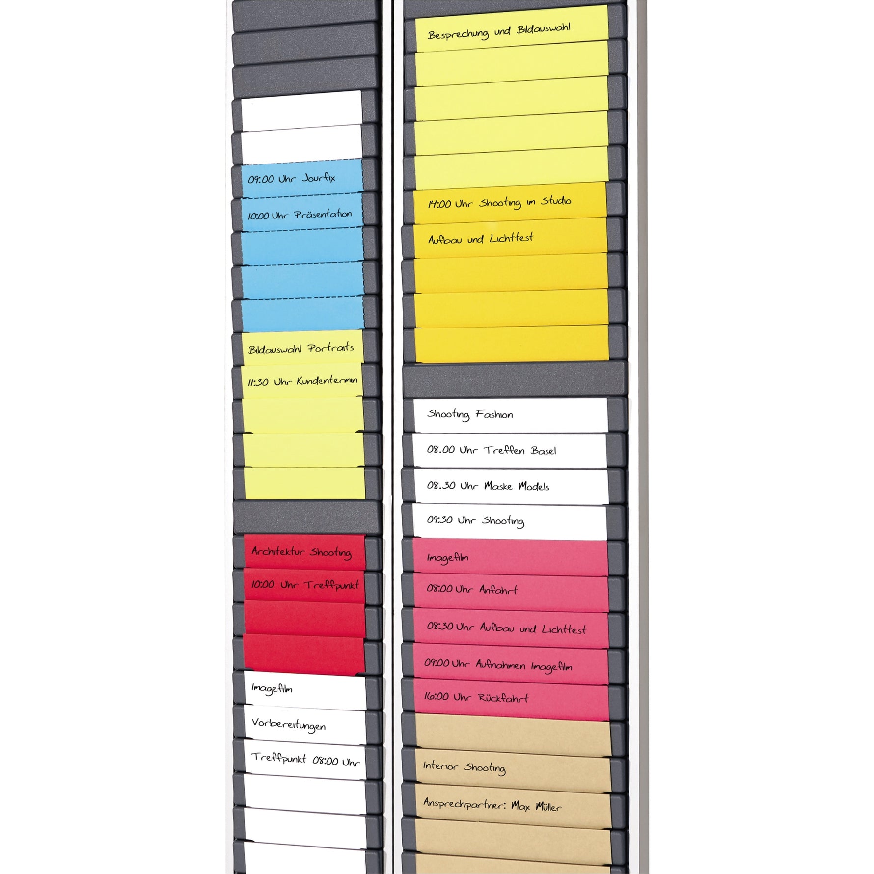 Ultradex T-Kartenmodul 35 Planungsfelder - Wiepa Bürofachpartner