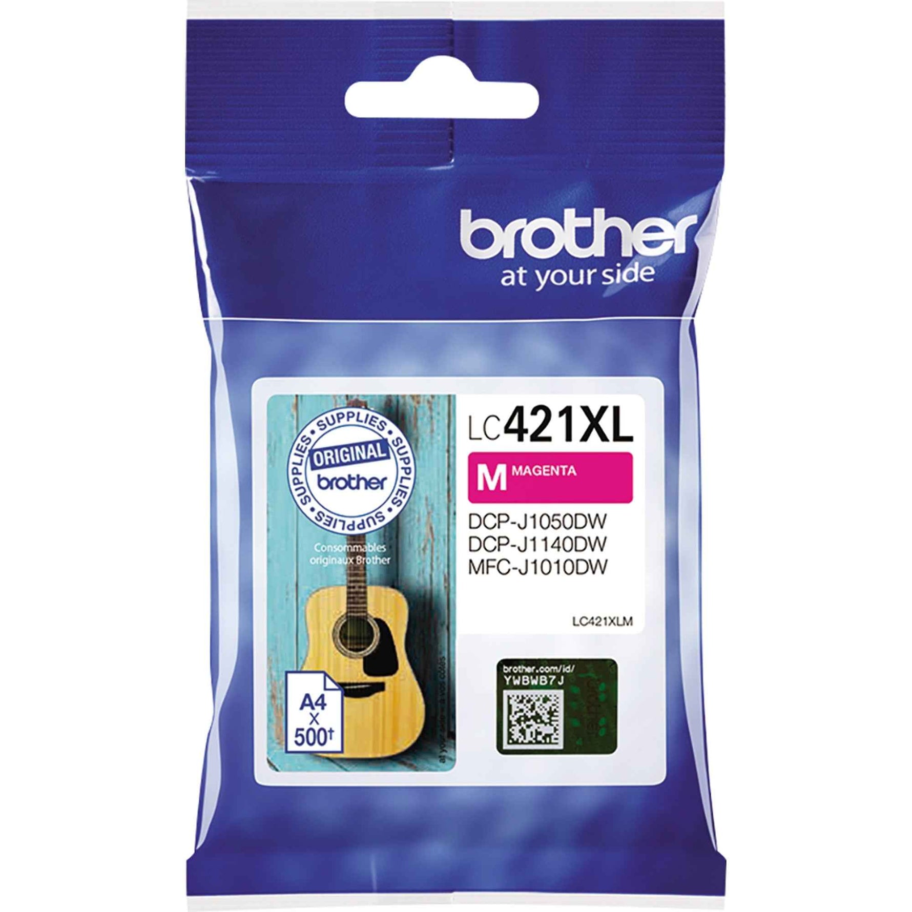 Brother Tintenpatrone LC-421XLM magenta