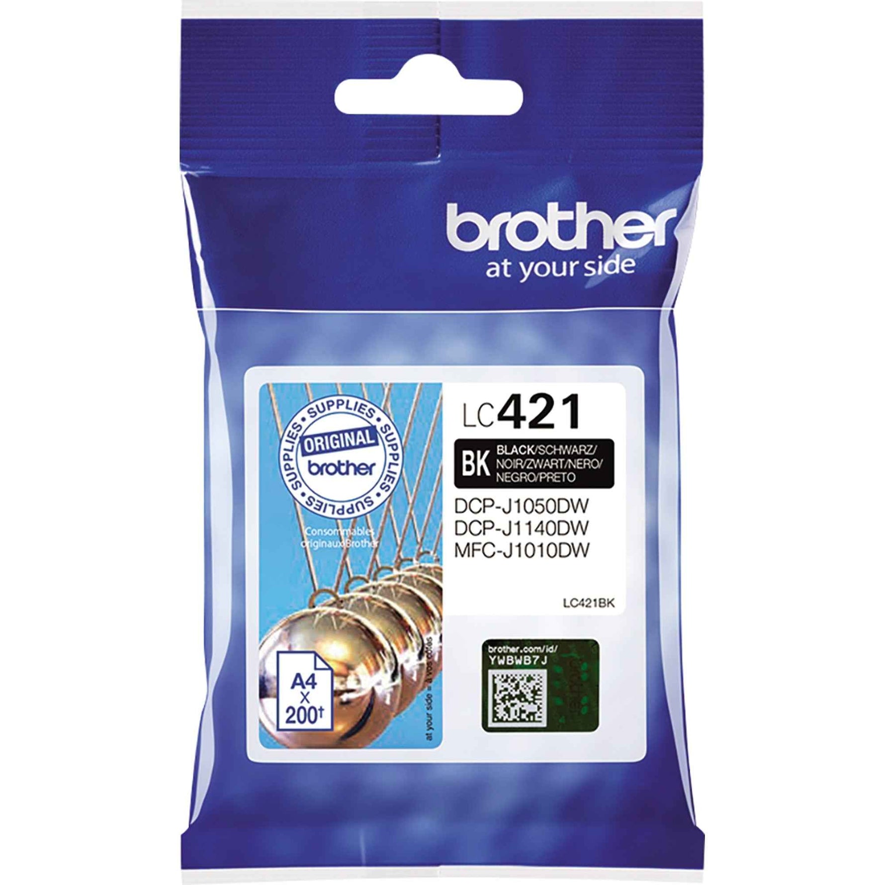 Brother Tintenpatrone LC-421BK schwarz