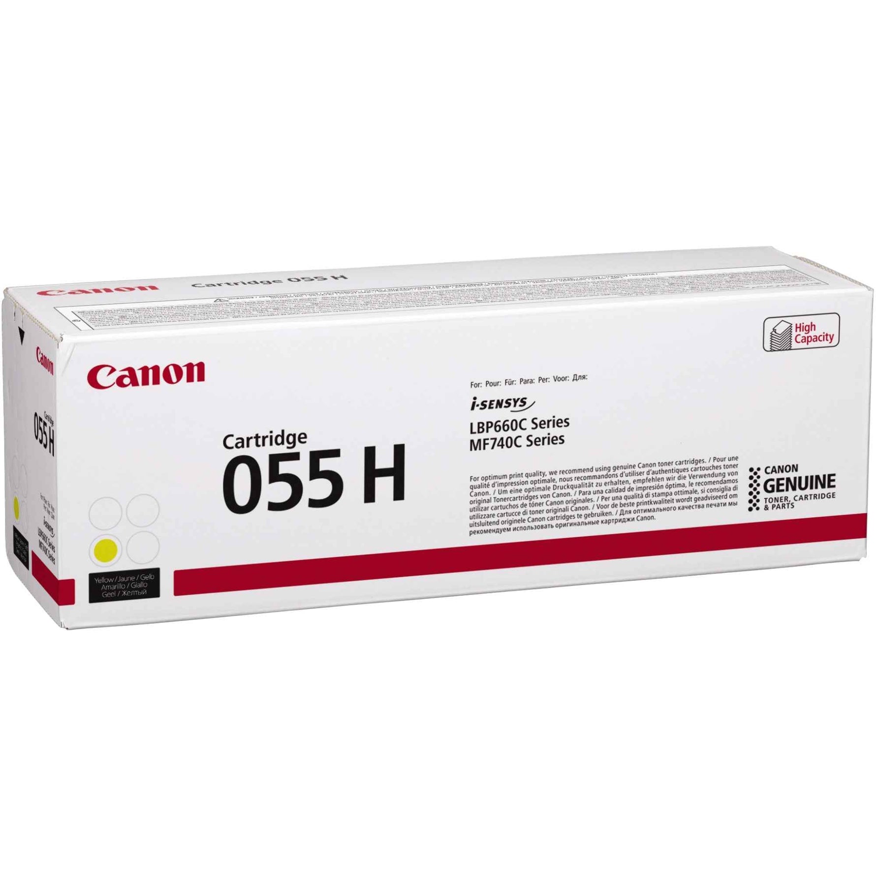 Canon Toner 055 H gelb