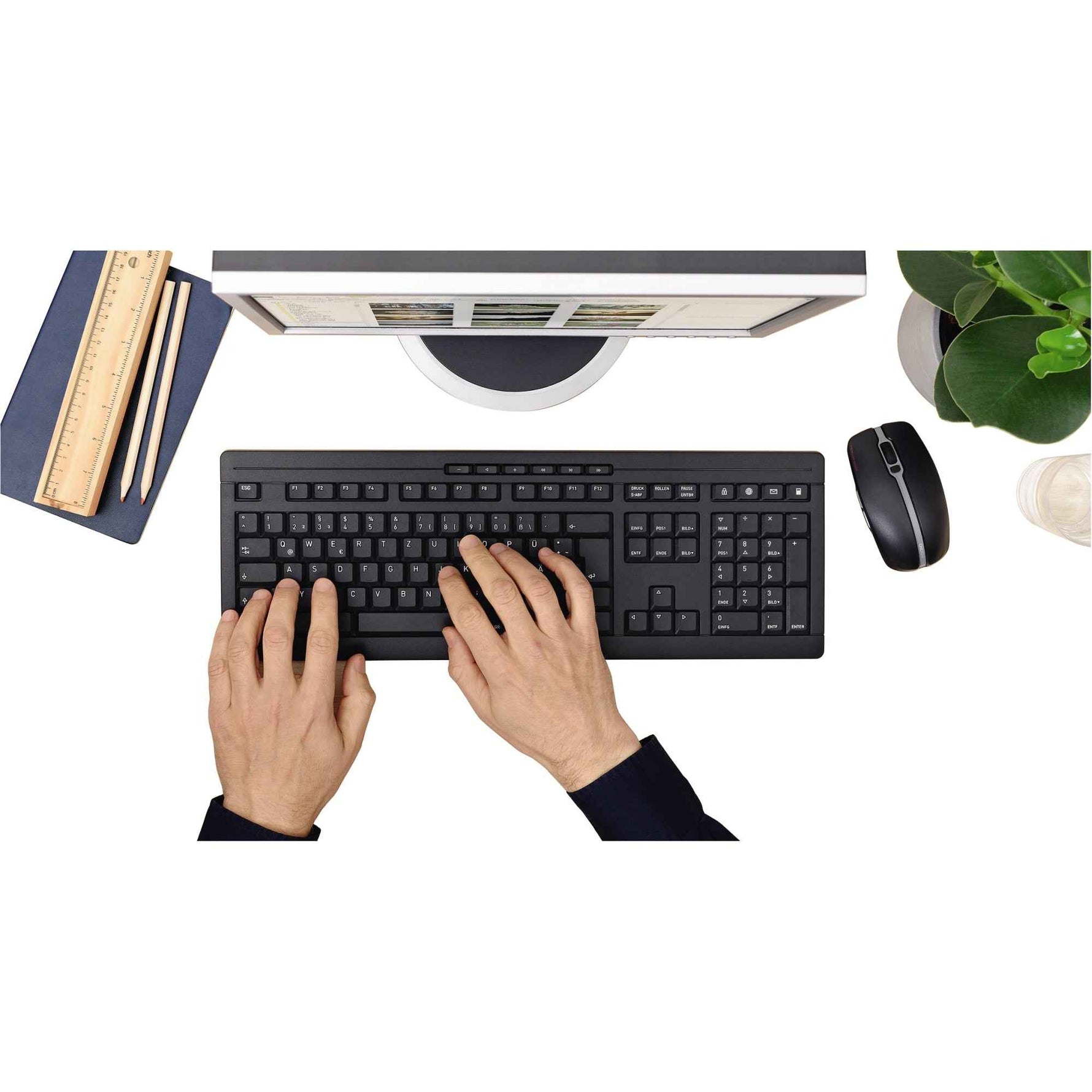 CHERRY Tastatur-Maus-Set STREAM DESKTOP
