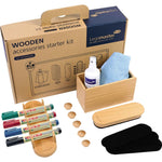 Legamaster Starterset Whiteboard WOODEN