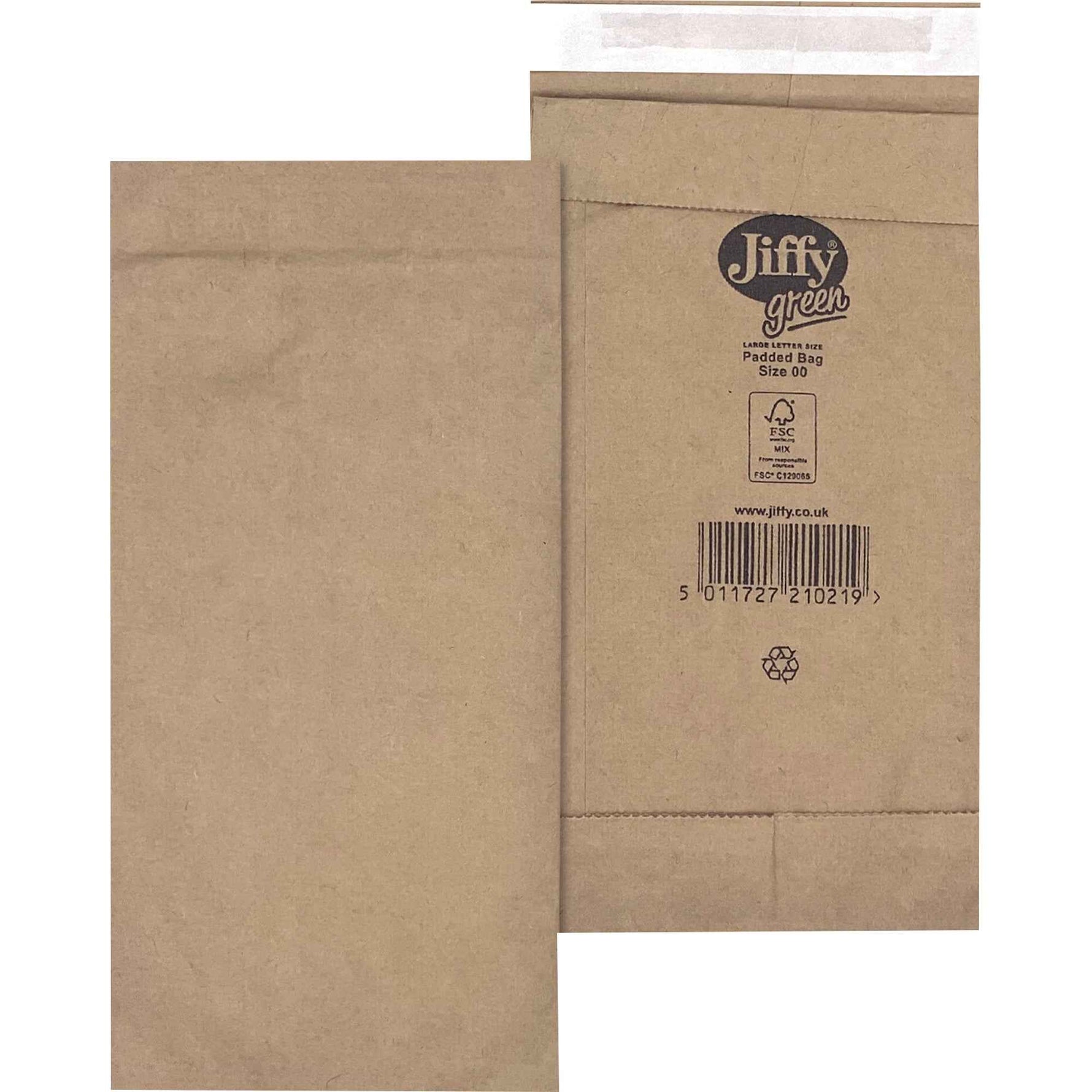 Jiffy® Papierpolstertasche Nr. 00 200 St./Pack.