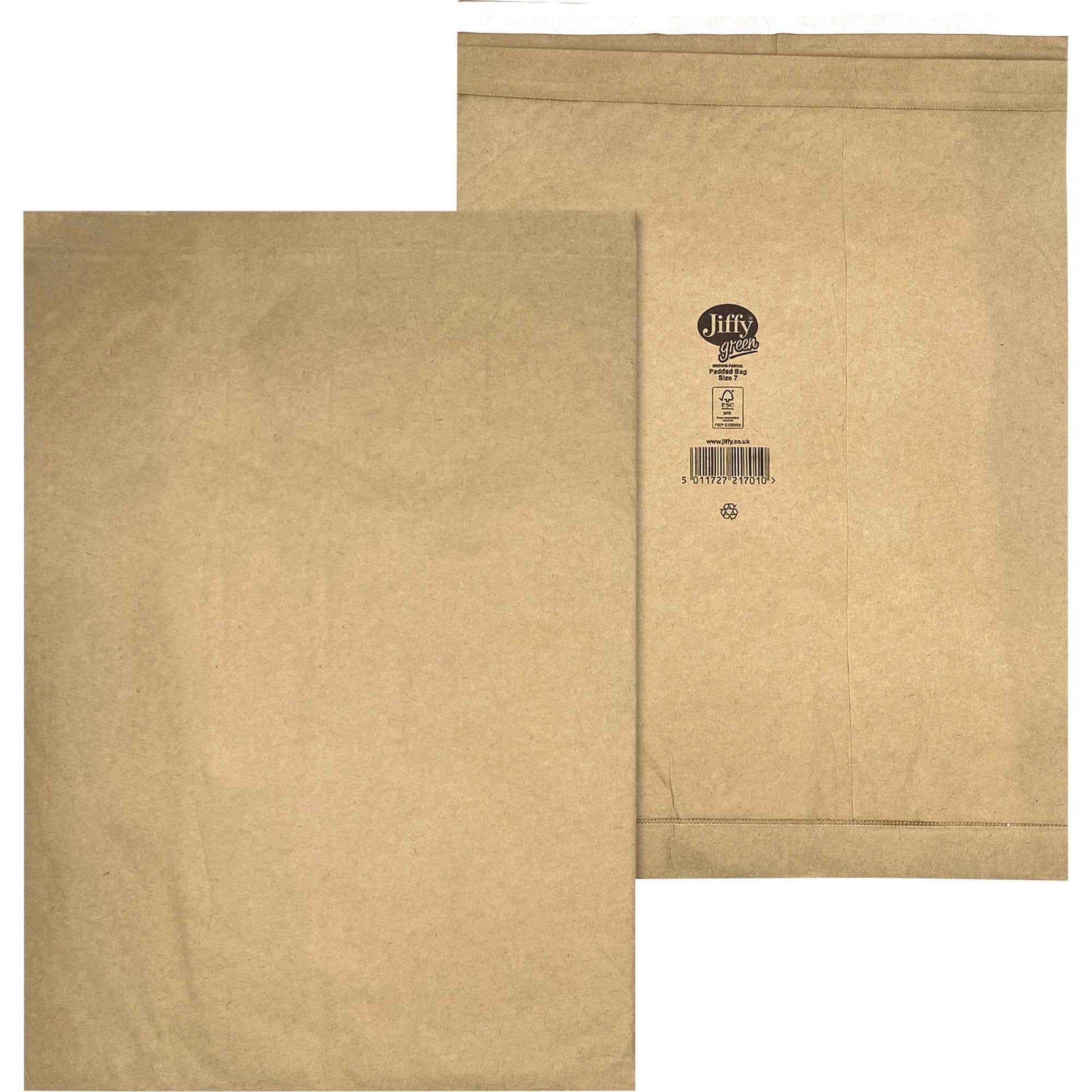 Jiffy® Papierpolstertasche Nr. 7 50 St./Pack.