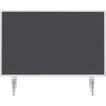 magnetoplan® Tischtrennwand VarioPin 80 x 50 cm (B x H)