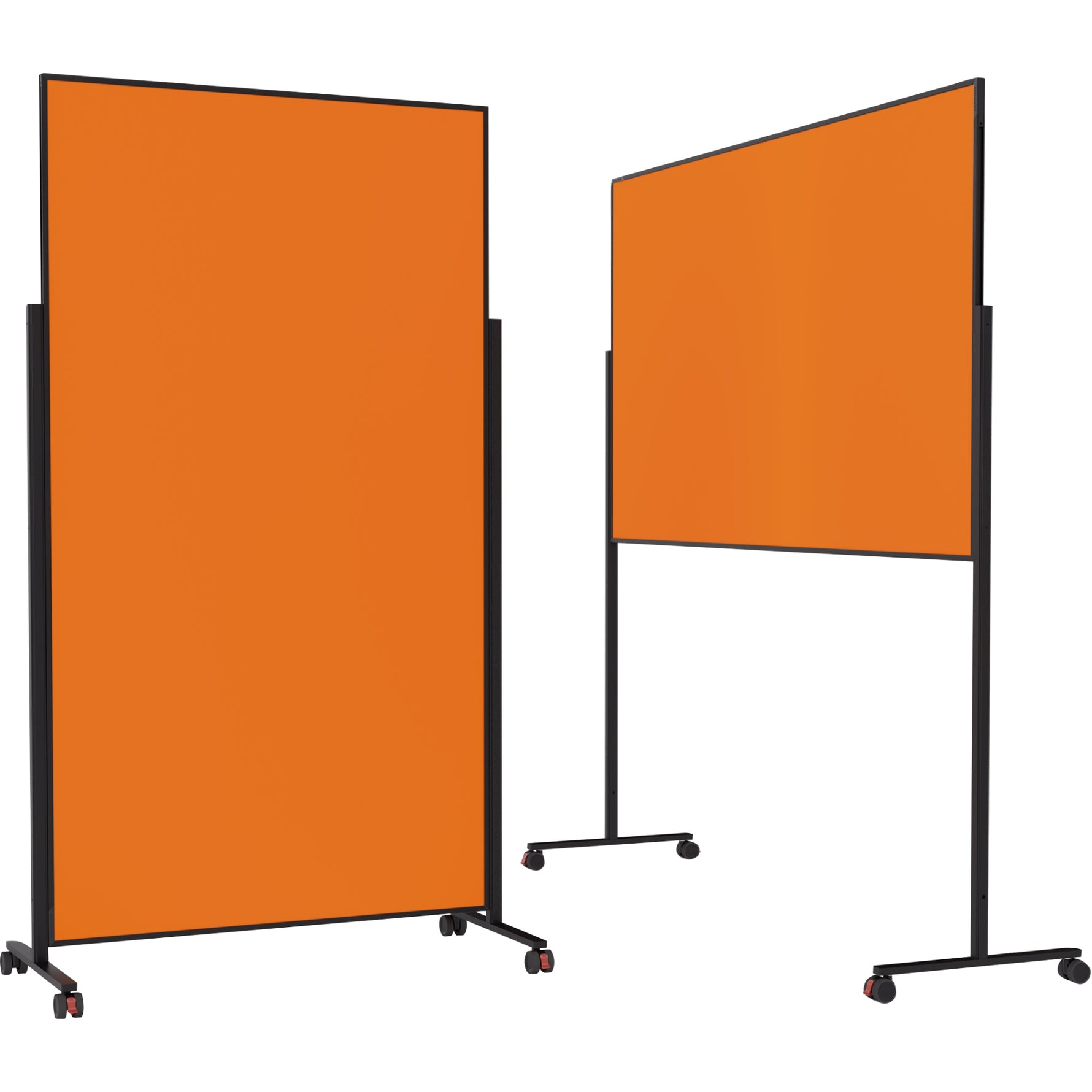 magnetoplan® Moderationstafel Design VarioPin schwarz, pulverbeschichtet - Wiepa Bürofachpartner