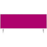 magnetoplan® Tischtrennwand VarioPin 160 x 50 cm (B x H) – Produktbild 5
