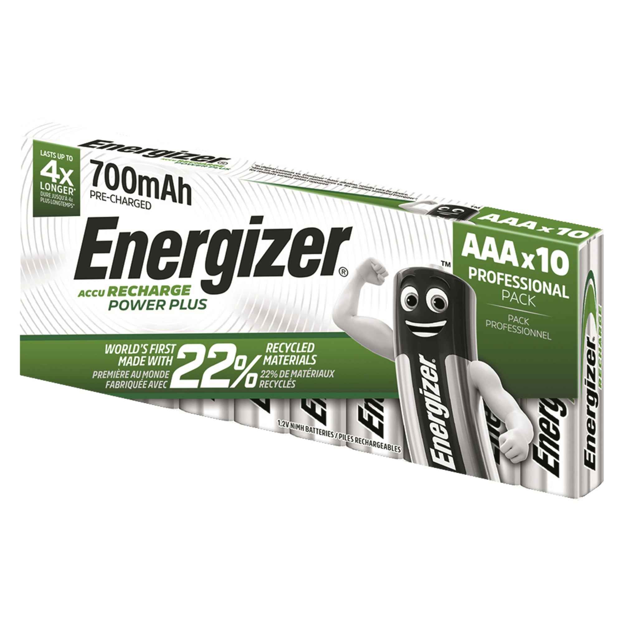 Energizer® Akku Recharge Power Plus AAA/Micro