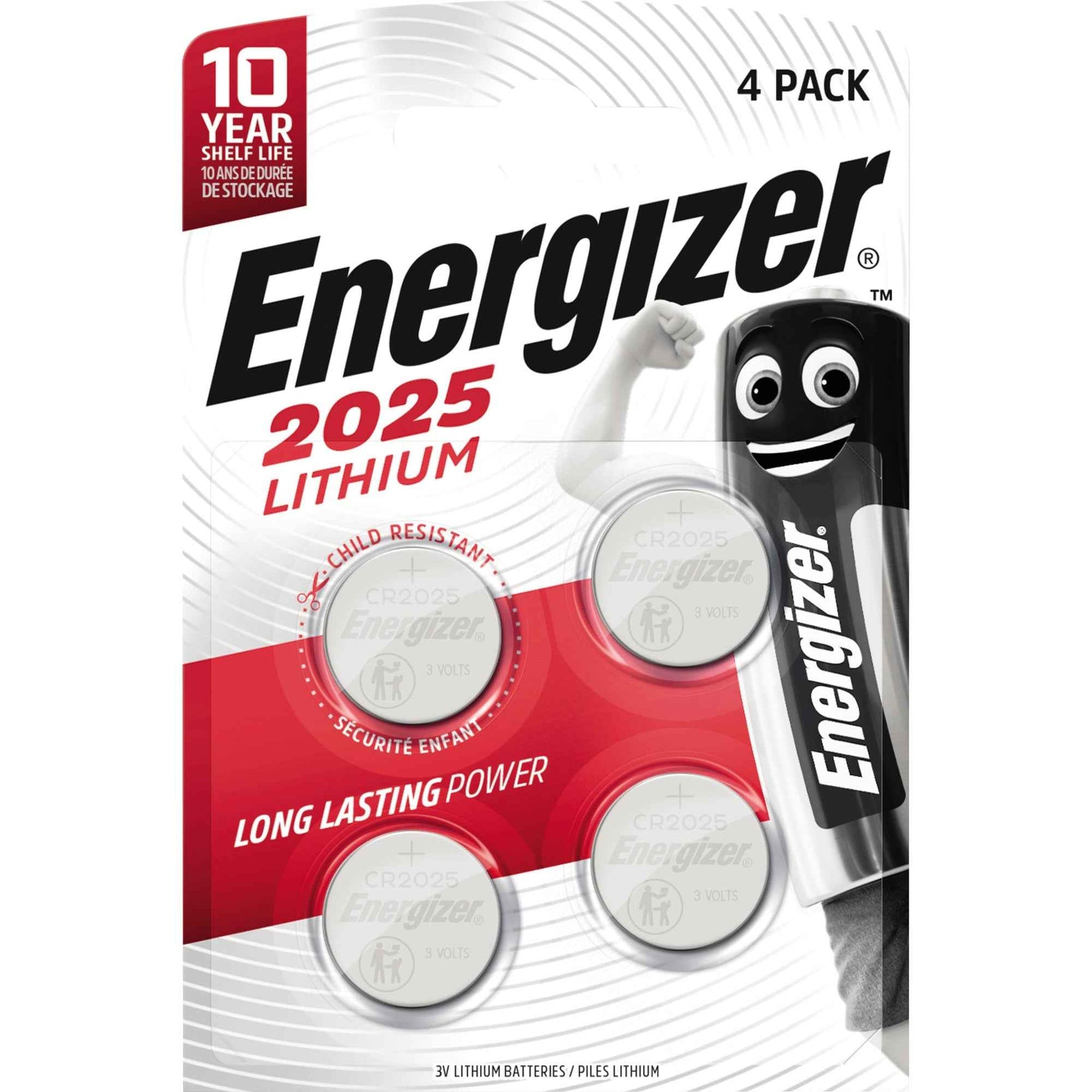 Energizer® Knopfzelle Lithium CR2025