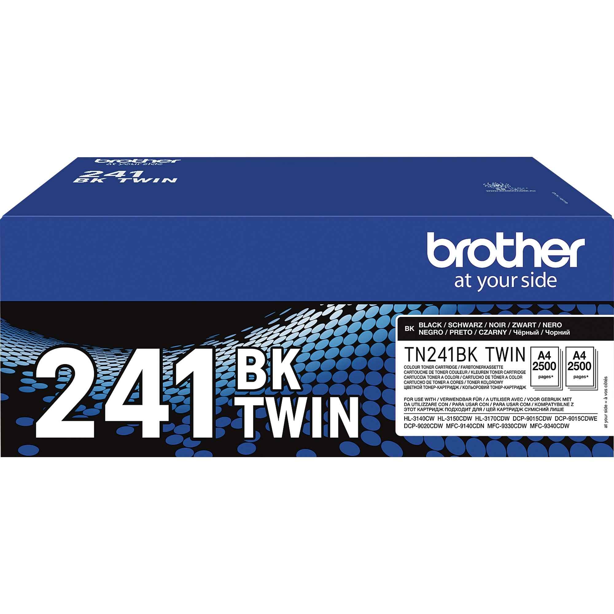 Brother Toner TN-241BKTWIN schwarz